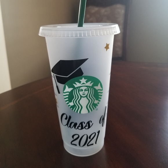 Customized Starbucks Graduation Cups - Picture 1 of 2
